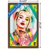 Trends International DC Comics Movie - Birds of Prey - Harley Quinn - Kiss Framed Wall Poster Prints - 3 of 4