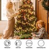 Itopfox Clear Christmas Lights Set, 2Pack 50Count Incandescent Mini String Lights with White Wire for Indoor Christmas Tree Garland Birthday Wedding - 3 of 4
