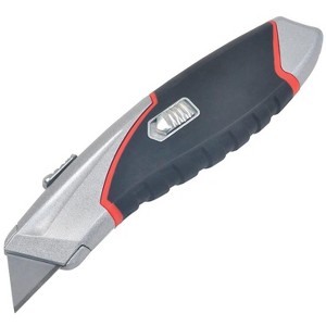 Steel Grip 6-1/2 in. Retractable Quick Open Utility Knife Silver 1 pk - 1 of 1