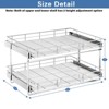 Pull Out Cabinet Organizer, Heavy Duty Cabinet Pull Out Shelves, Slide Out Drawers Organization for Kitchen - 3 of 4