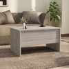 vidaXL Coffee Table Gray Sonoma 31.5"x19.7"x16.7" Engineered Wood - 3 of 4