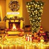 Tangkula 7ft Upside Down Christmas Tree Artificial Green Inverted PVC Tree with Metal Stand - 2 of 4