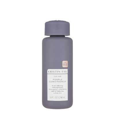 Kristin Ess The One Purple Conditioner Toning for Blonde Hair, Neutralizes Brass and Sulfate Free - 10 fl oz