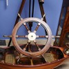 Ship Wheel – Rosewood Finish – 2 inch Wall Hanging Accent By Old Modern Handicrafts - 4 of 4