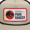 Jurassic Park Ingen Park Ranger Men's Tan Foam Trucker Hat - 3 of 4
