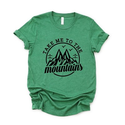 Simply Sage Market Women's Take Me To The Mountains Circle Short Sleeve Graphic Tee