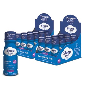 Dream Water Sleep Aid Supplement Drink; Melatonin 5mg, GABA, 5-HTP;   Zero sugar - 1 of 4
