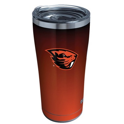 NCAA Oregon State Beavers 20oz Ombre Stainless Steel Tumbler with Lid