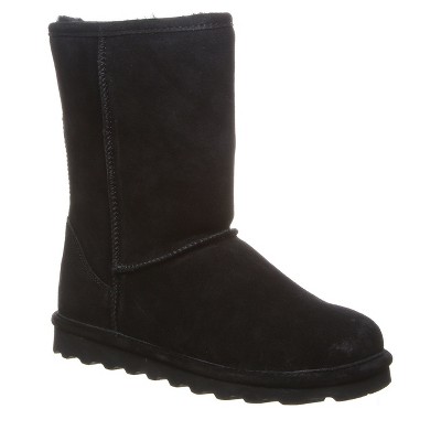 Bearpaw Women's Elle Short Wide Boots | Black | Size 6 : Target