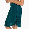 Calypsa Women's 3in1 Swim Skirt With Attached Shorts - 3 of 4