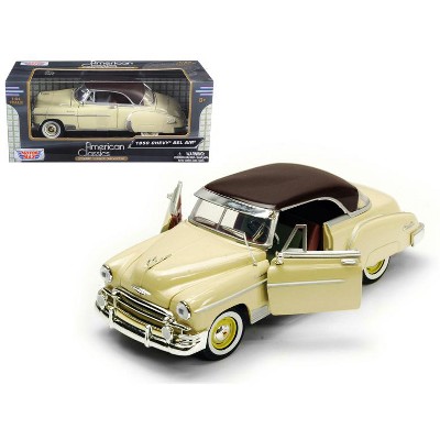 1950 Chevrolet Bel Air Cream 1/24 Diecast Model Car by Motormax