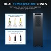 Newair Shadow-Tᵀᴹ Series Wine Cooler Refrigerator 18 Bottle Dual Temperature Zones, Freestanding Mirrored Wine Fridge with Double-Layer Tempered Glass - 4 of 4