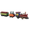 Northlight Animated Christmas Train Set Carrying Frosted Pine Trees - 9-Piece - 4 of 4