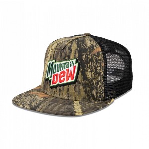 Adult Mountain Dew Camo Flat Bill Adjustable Hat - 1 of 4