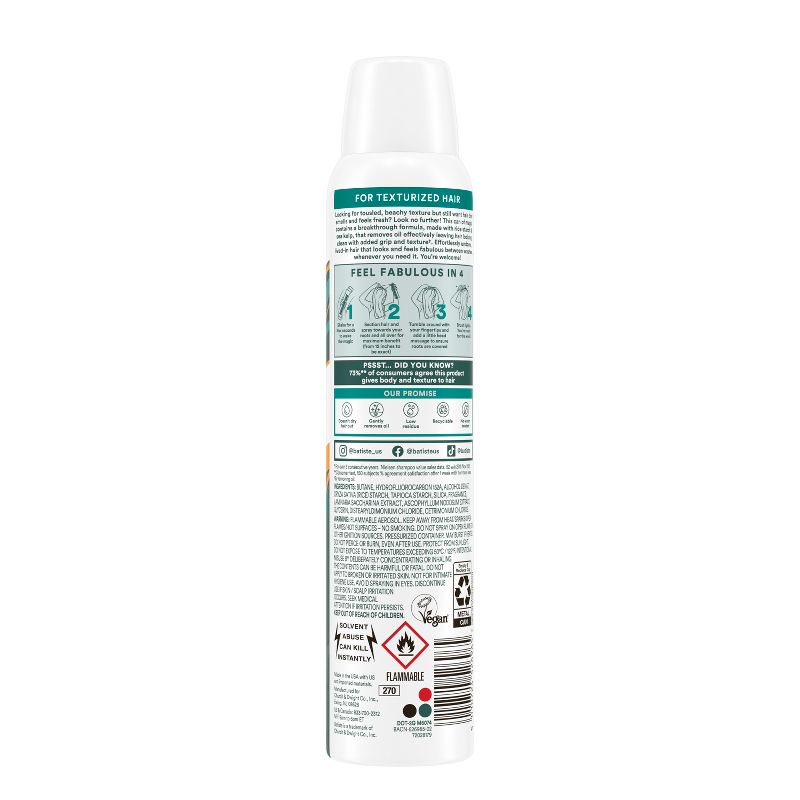 Batiste Texturizing Dry Shampoo - 3.81oz, 3 of 11