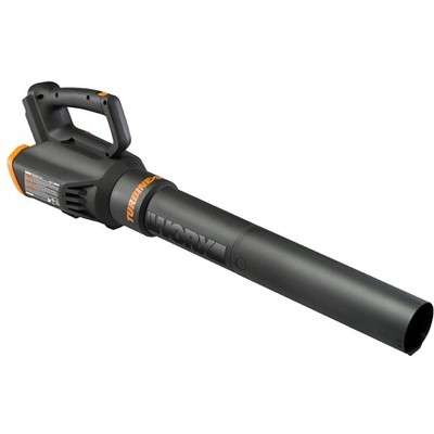 Worx WG547.9 Cordless TURBINE20V Blower, 75 mph, 360 cfm, Axial Fan, Two Speed, (Tool Only)