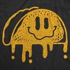 Mens Dripping Taco Smile Funny T Shirts Mexican Food Graphic Tee For Men - Crazy Dog Men's T Shirt - image 2 of 4