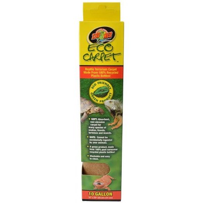 Zoo Med Eco Carpet Reptile Carpet - Tan (10 Gallon) : Target