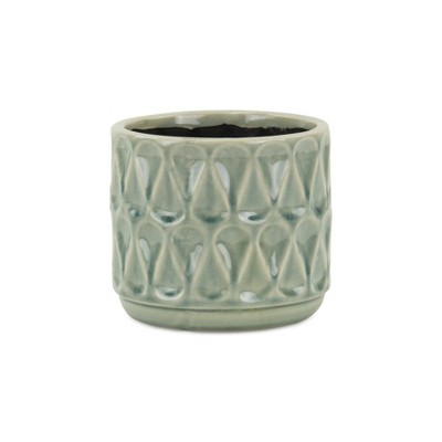 Cheung's Lacrima Green Droplet Pot - Medium