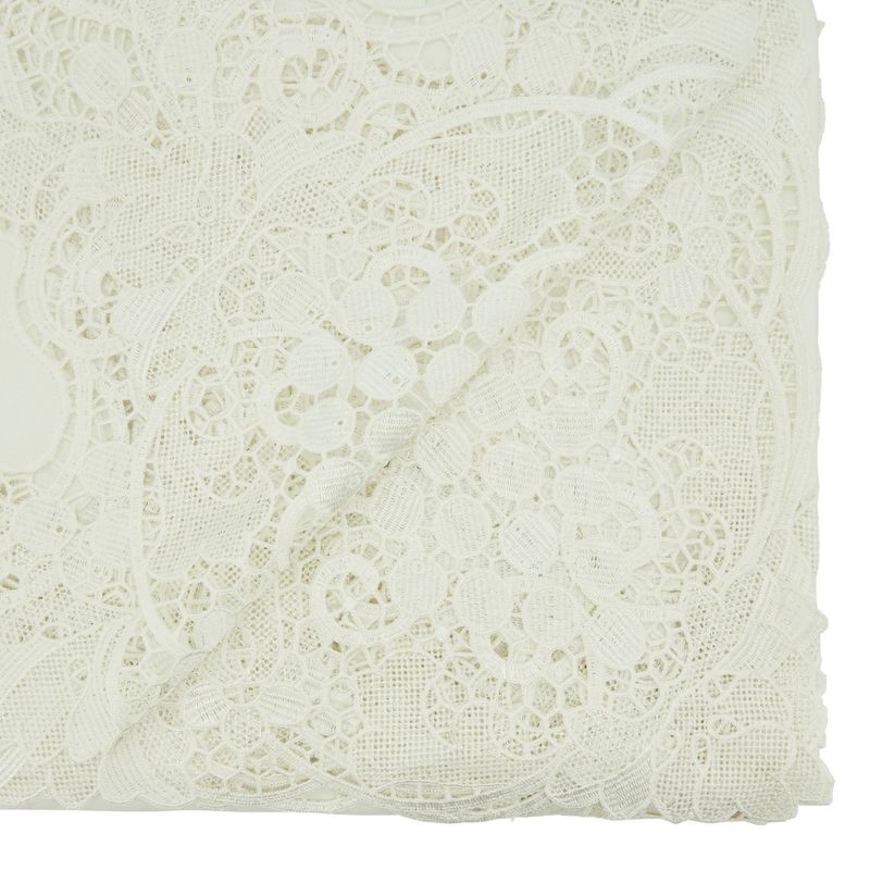Saro Lifestyle Classic Lace Tablecloth, 2 of 5
