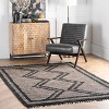 Nuloom Sloane Leather Flatweave Tassel Indoor Area Rug, 4' x 6' - 2 of 4