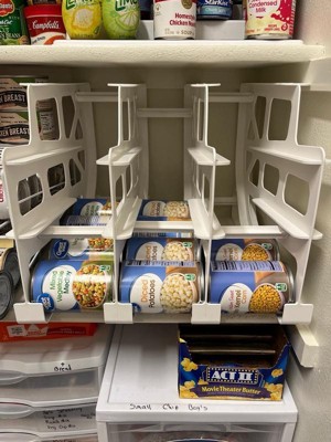 FIFO Can Tracker Food Storage Organizer Pantry Rotation up to 54