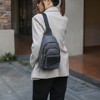 MKF Collection Kace M logo Printed Vegan Leather Women’s Sling Bag by Mia K - 3 of 4