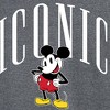 Men's - Disney - Iconic Mickey Long Sleeve Graphic T-Shirt - 2 of 4