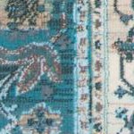 turquoise/beige
