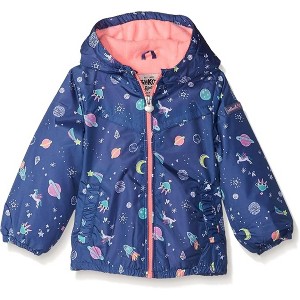 OshKosh B'Gosh Baby Girls' Printed Midweight Fleece Lined Jackets - 1 of 3