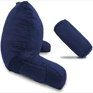 Trickonometry Large Reading Pillow with Arms and Pocket - 1 of 4