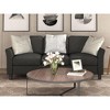 NicBex 76 Inch Morden Linen 3-Seater Sofa Couch with Wood Legs for Living Room,Office,Apartment - 2 of 4