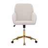 Adjustable Office Chair, Home Bedroom, Ergonomic Swivel Chair, Backrest Seat - 4 of 4