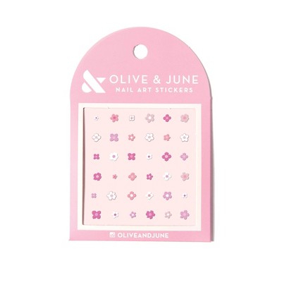 Designer Nail Sticker - Floral Fashionista Mix