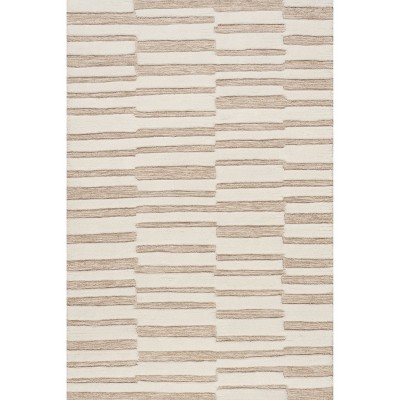 Frenshe Interiors x Rugs USA - Maui Broken Stripe New Zealand Wool Indoor Area Rug