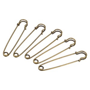 Unique Bargains Large Metal Sturdy Sewing Safety Pins for Blankets 20 Pcs - 1 of 4