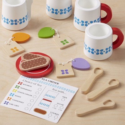 target wooden tea set