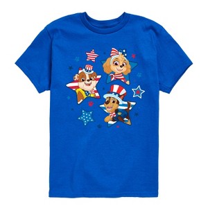 Boys' - Paw Patrol - Americana Short Sleeve Graphic T-Shirt - 1 of 4