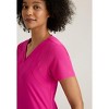 Barco One-Women's Racer 4-Pocket V-Neck Scrub Top - 4 of 4