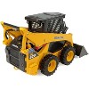 Komatsu SK820 Skid Steer Loader Yellow with Bucket and Fork 1/25 Diecast Model by Universal Hobbies - 4 of 4
