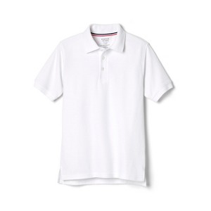 French Toast School Uniform Co-Ed Short Sleeve Pique Polo - 1 of 2