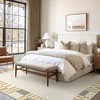 Abynow Medallion Diamond Faded Rustic Indoor Area Rug - 3 of 4
