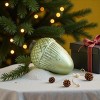 FURNIinspire Decorative Holiday Scene Props Glass Pine Cones Hanging Ornaments for Christmas Tree Holiday Party, Green, 2.8"*2.8"*4.3" - 4 of 4