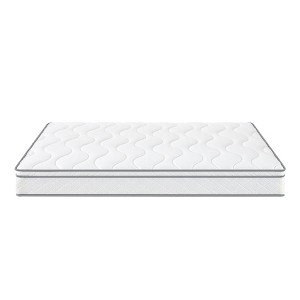 Dsvimoy Mattress Hybrid Gel Memory Foam with Pocket Coils for Cooling and Comfort, White, 43"*20"*19" - 1 of 4