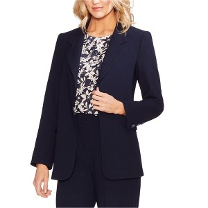 Vince Camuto Womens Parisian Crepe Blazer Jacket - 1 of 1