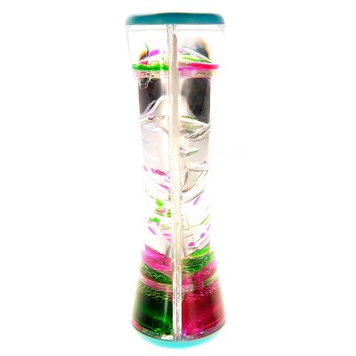 Liquid Motion Bubbler (Green Pink)