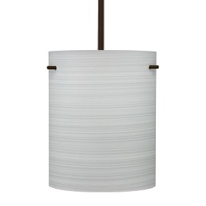 Besa Lighting Tamburo 8 1 - Light Pendant in  Bronze - 1 of 1