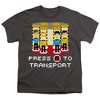 Boys' Star Trek Press A To Transport T-Shirt Charcoal X Large - 2 of 4