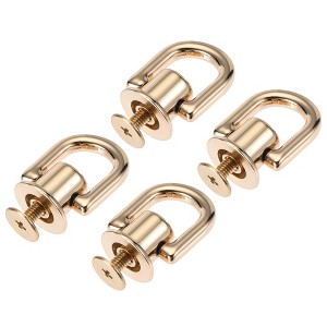 Unique Bargains Zinc Alloy DIY Corrosion-Resistant Dressing Table Cabinet Knobs 4 Pcs - 1 of 4