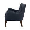 Okak Fine Accent Chair with Comfy Back Upholstery Cushion Faux Leather Slope Armchair for Living Room Waiting Room Reading Spaces - 3 of 4